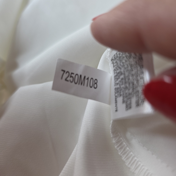 Tahari ASL White Halter Sheath Dress - Picture 12 of 14